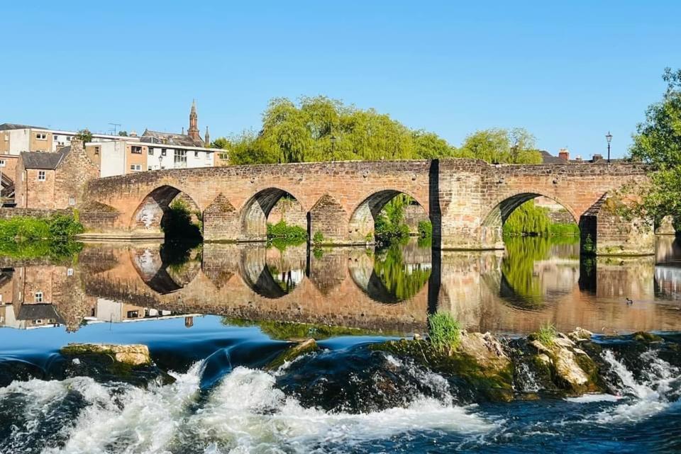 Stunning Period Townhouse With Garden, Walking Distance To Town Villa Dumfries Buitenkant foto